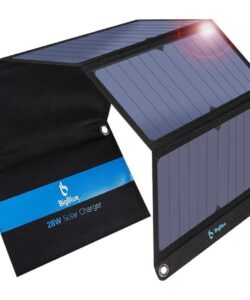 BigBlue 3 USB Ports 28W Foldable Portable Solar Panel