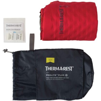 Therm-a-Rest Prolite Plus Ultralight Self-Inflating Backpacking Pad with WingLock Valve, Regular - 20 x 72 Inches