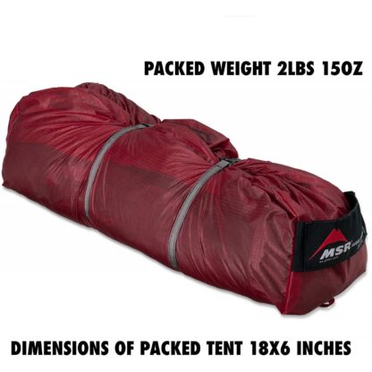MSR Hubba NX 1-Person Lightweight Backpacking Tent