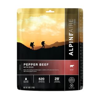 Alpine Aire Pepper Beef with Rice