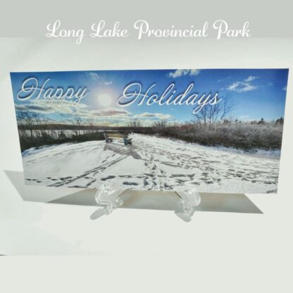 long lake provincial park christmas card
