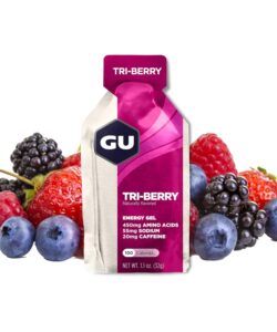 GU ENERGY Original Sports Nutrition Energy Gel, Tri Berry