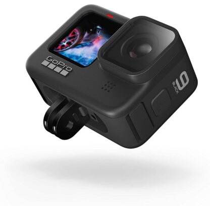 GoPro HERO9 Black - Waterproof Action Camera with Front LCD and Touch Rear Screens, 5K Ultra HD Video, 20MP Photos, 1080p Live Streaming, Webcam, Stabilization