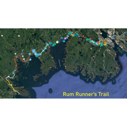 rum runners trail map
