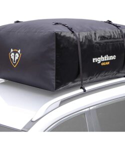 Rightline Gear 100S20 Sport 2 Car Top Carrier, 15 Cubic feet, 100% Waterproof, Works with or Without Vehicle roof Rack