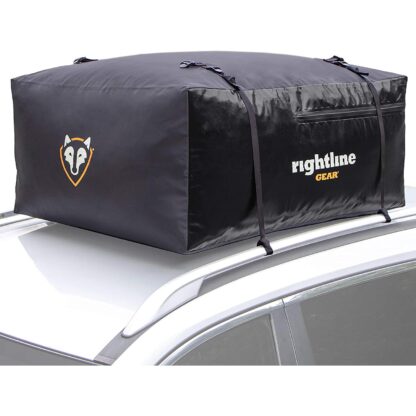 Rightline Gear 100S20 Sport 2 Car Top Carrier, 15 Cubic feet, 100% Waterproof, Works with or Without Vehicle roof Rack