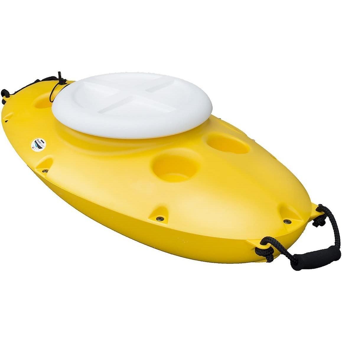 CreekKooler Floating Cooler, Tow on Rivers and Lakes with Canoe or Kayak, 30 Quart