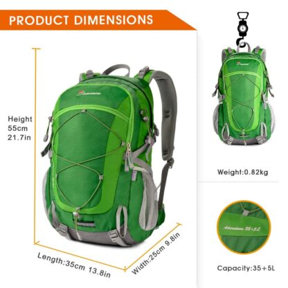 Mountaintop 40 Liter Unisex Hiking/Camping Backpack