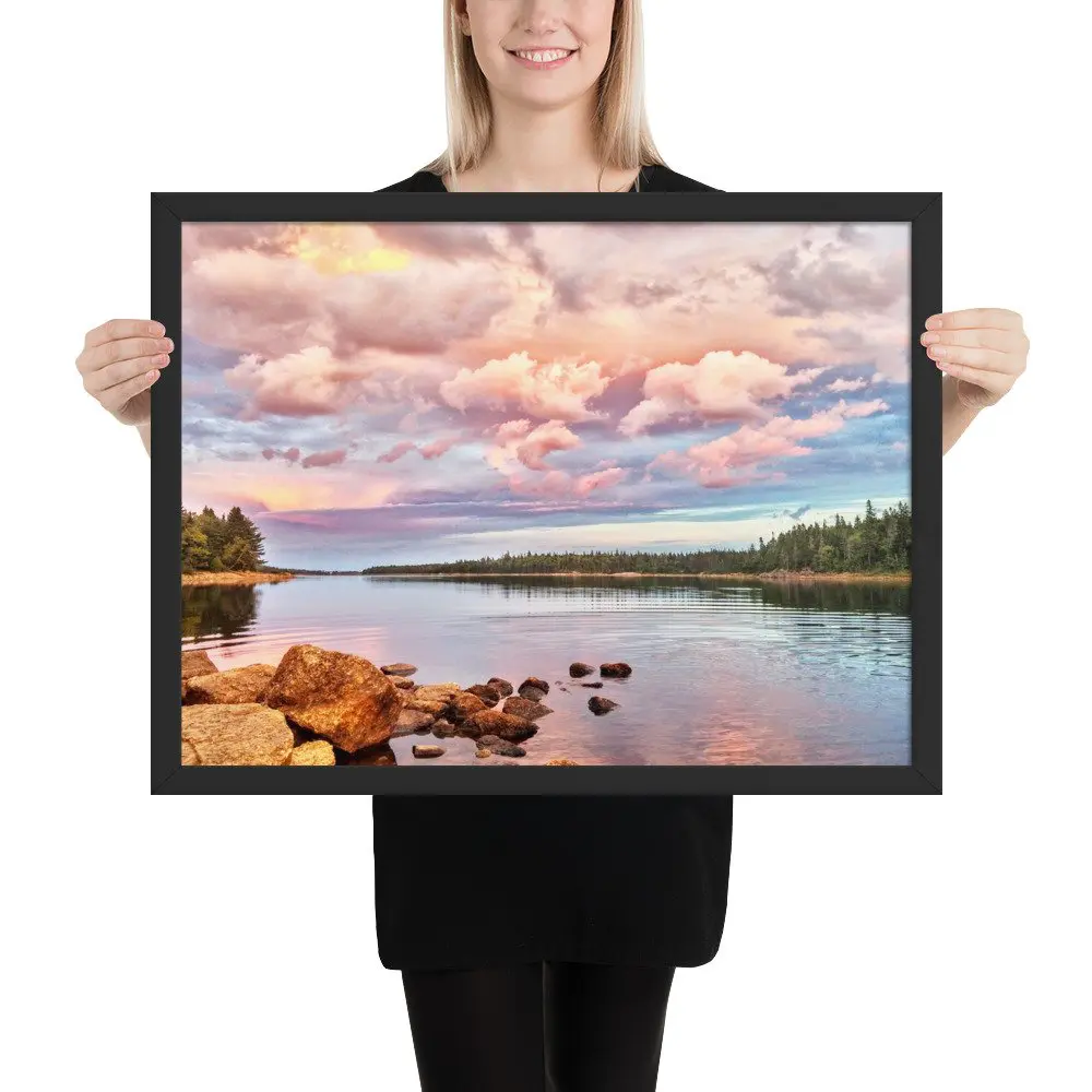 Framed Photo Long Lake