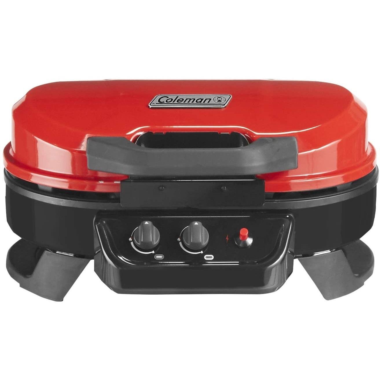 Coleman Roadtrip 225 Portable Tabletop Propane Grill, Red