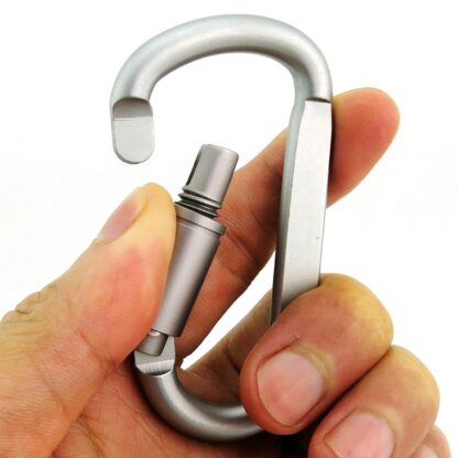 Aluminum D-ring Locking Carabiner