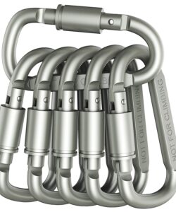 Aluminum D-ring Locking Carabiner