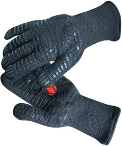 GRILL HEAT AID BBQ Gloves Heat Resistant 1,472℉ Extreme.