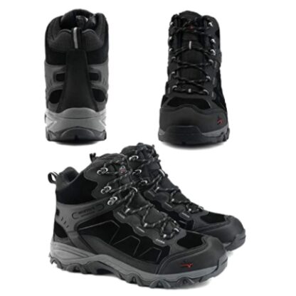 NORTIV 8 Men's Waterproof Hiking Boots Outdoor Mountaineering Trekking Mid Backpacking Shoes
