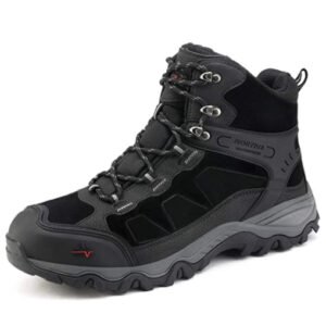 NORTIV 8 Men's Waterproof Hiking Boots Outdoor Mountaineering Trekking Mid Backpacking Shoes
