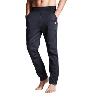 Souke Sports Men's Winter Cycling Pants, Windproof Thermal Bike Athletic Running