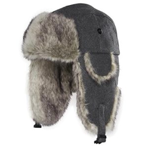 Wool Blend Trapper Hat