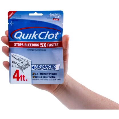 AMK QuikClot Gauze 3 inch x 4 Foot