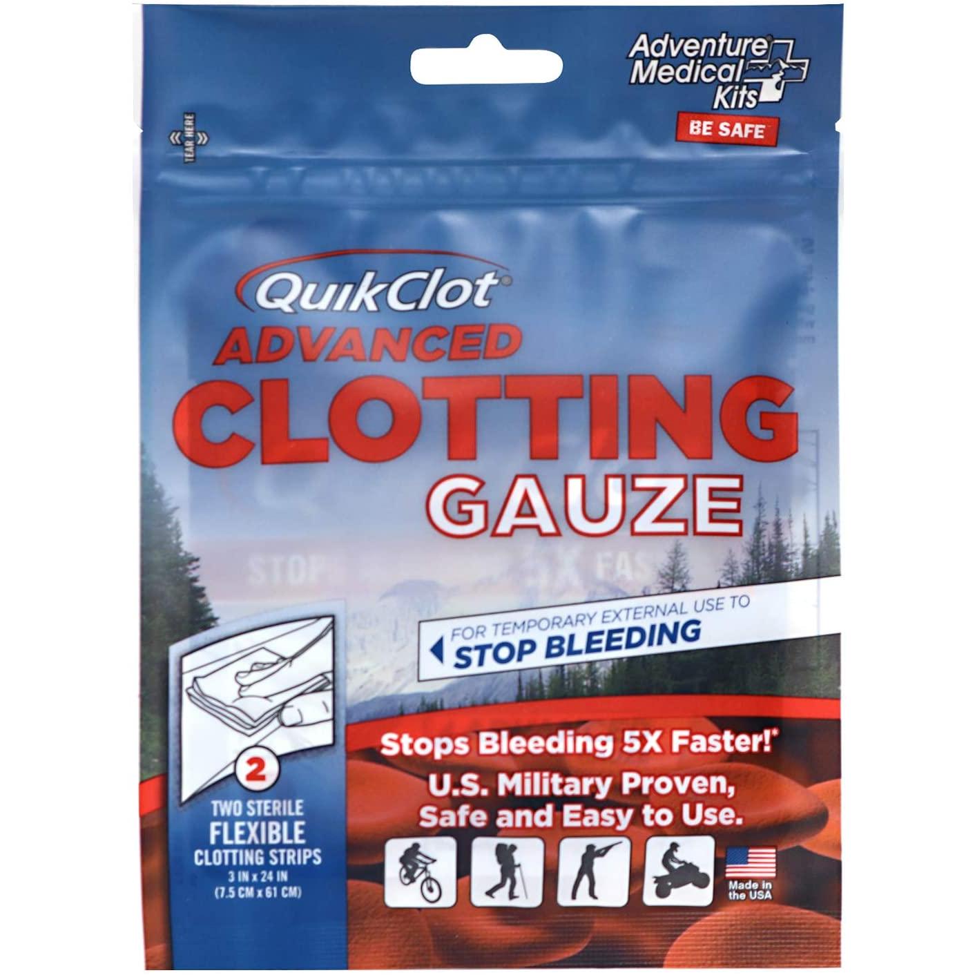 QuikClot Advanced Clotting Gauze (3
