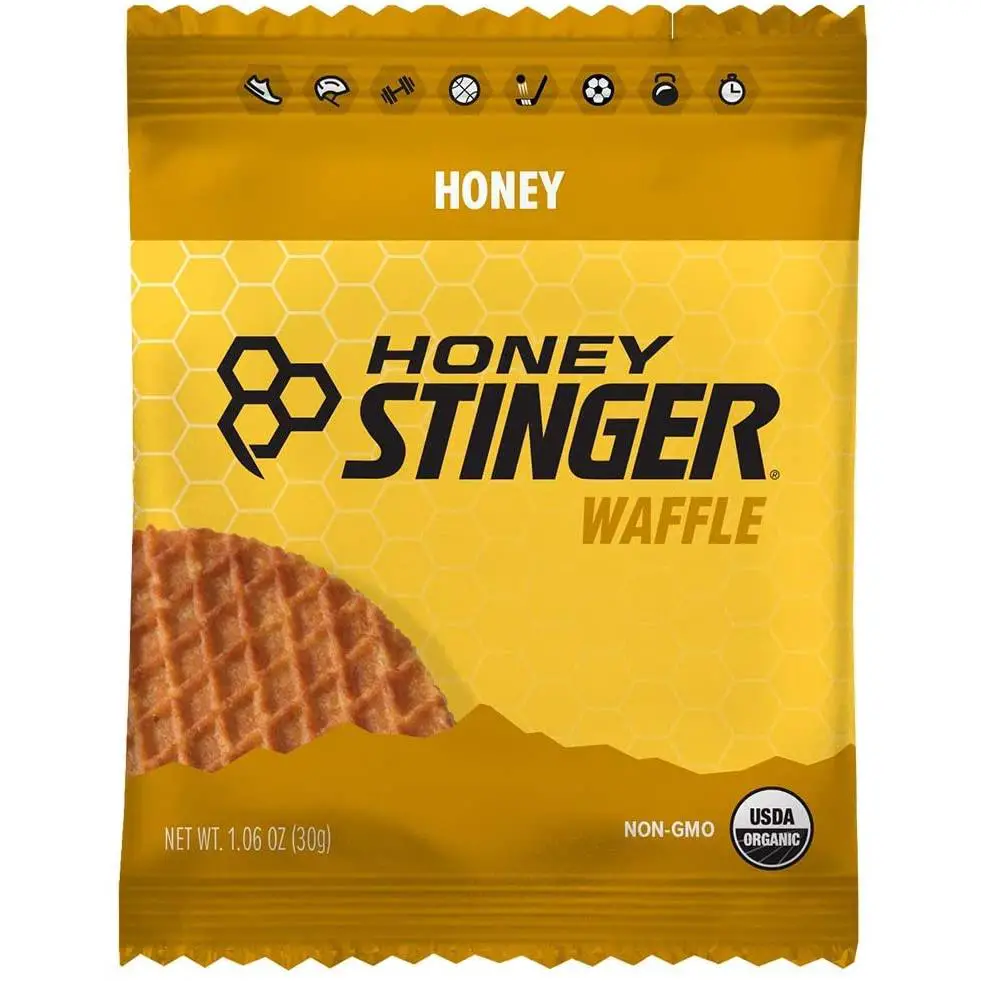 Honey Stinger Organic Waffle, Honey, 1.06 Ounce (Pack of 16)