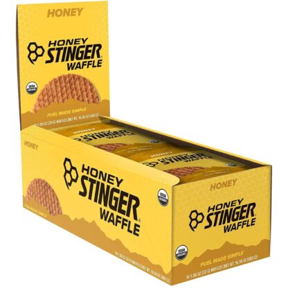 Honey Stinger Organic Waffle, Honey, 1.06 Ounce (Pack of 16)
