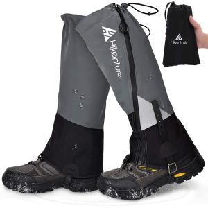 waterproof zipper leg gaiters