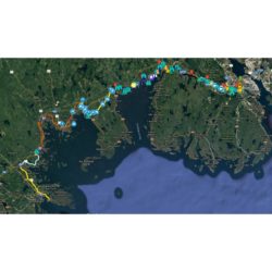 Rum Runners Trail Nova Scotia GPS map