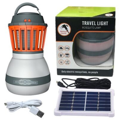Camping Lantern 2in1 Solar Light & Outdoor Mosquito Repellent