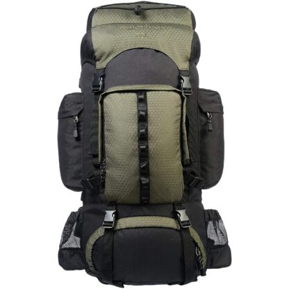 AmazonBasics Internal Frame 55L Hiking Backpack with Rainfly