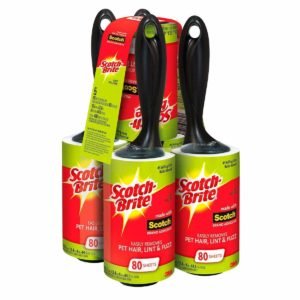 Scotch Brite Value Pack Lint Roller 5 Pk - 400 Sheets