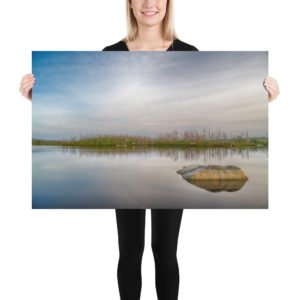 Purcell's Cove Backlands Flat Lake Photo Print Halifax Nova Scotia
