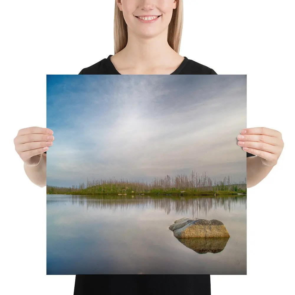 Purcell's Cove Backlands Flat Lake Photo Print Halifax Nova Scotia