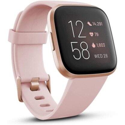 Fitbit Versa 2 Health & Fitness Smartwatch With Heart Rate, Music, Alexa Built-In, Sleep & Swim Tracking