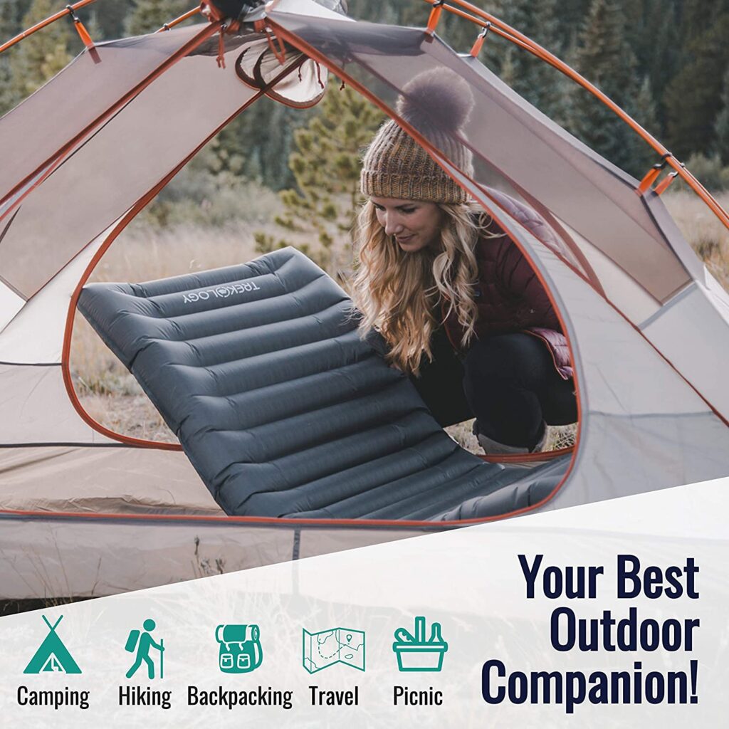 Extra Thick Inflatable Sleeping Pad - HalifaxTrails