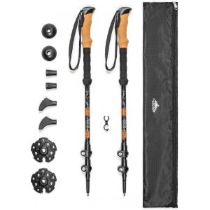 Aluminum Adjustable Trekking Poles - Cascade Mountain Tech