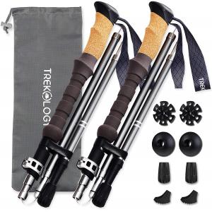Aluminum Trekking Poles - Trekology Trek-Z