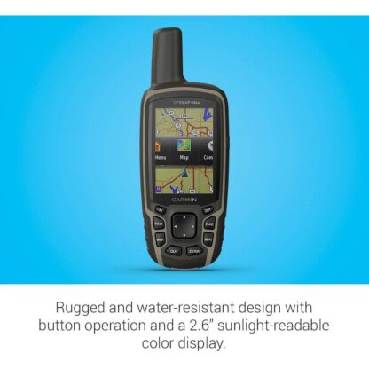 Garmin Gpsmap 64SX, Handheld GPS with Altimeter and Compass