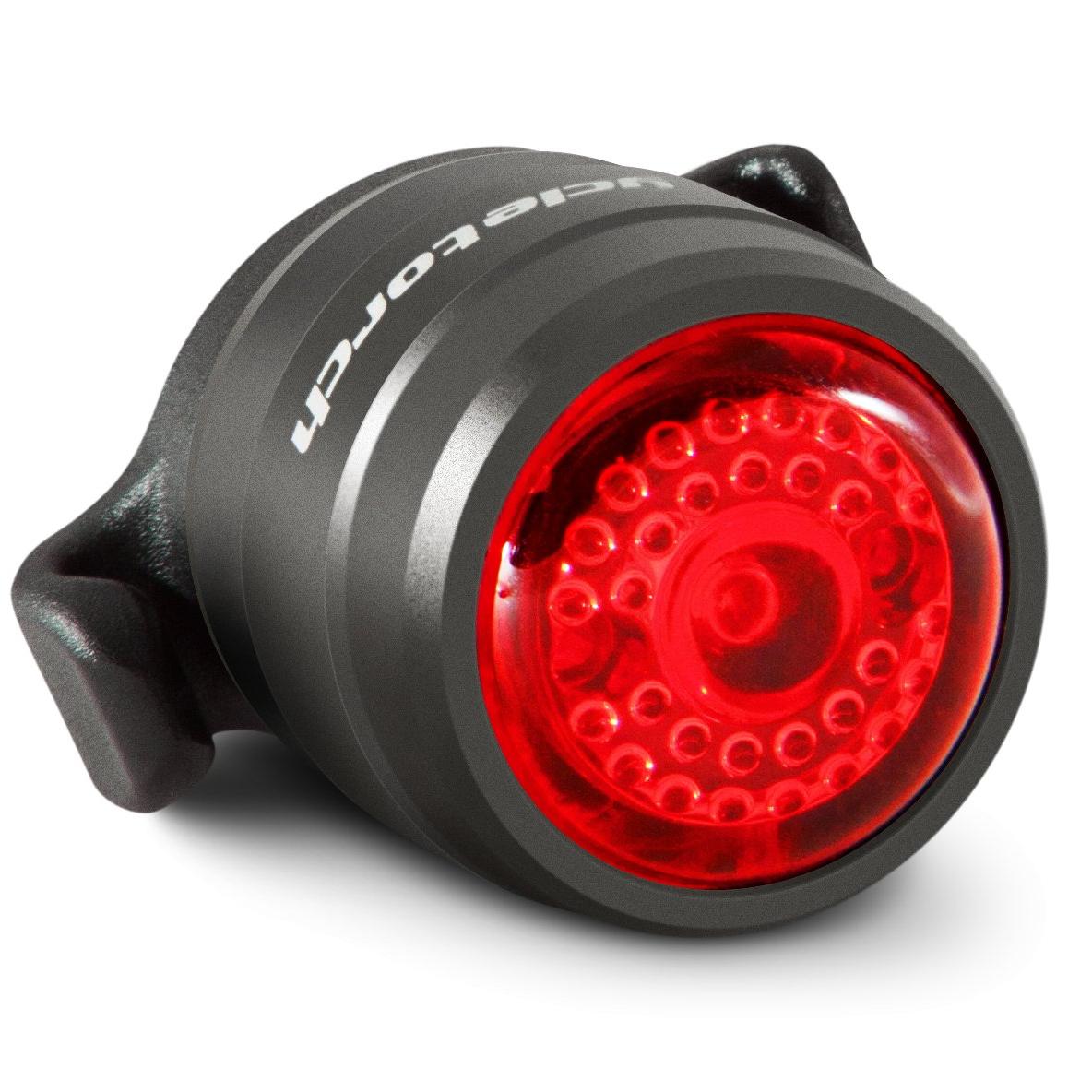 Cycle Torch Light Bolt - USB Rechargeable Bike Tail Light, RED Rear Bicycle Light LED