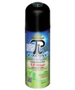 PIACTIVE™ Entire Family 100% Deet FREE 12hr! 150g Bag on Valve airosol equiv. to 214g