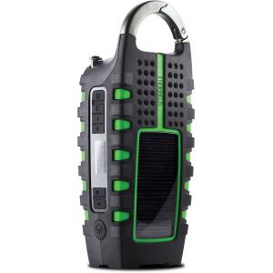 Multipowered Portable Emergency Weather Radio & Flashlight