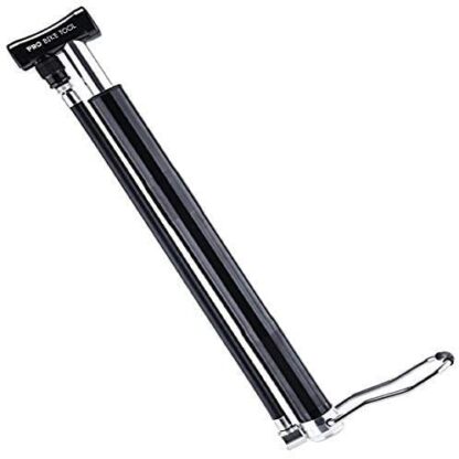 Mini Floor Bike Pump, Super Fast Tire Inflation, Secure Presta and Schrader Valve Connection. High Pressure Bicycle Pump with Stabilizing Foot Peg for Road, Mountain, Touring, Hybrid and Fat Tires