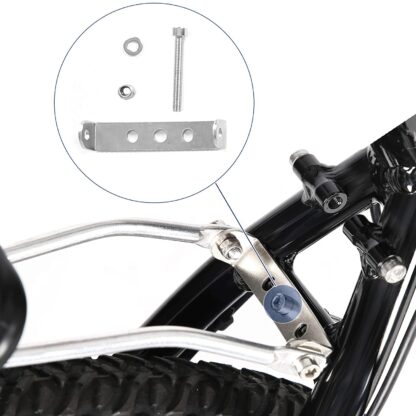 SONGMICS Bike Cargo Rack for Linear-Pull Brakes, Rear Bike Carrier