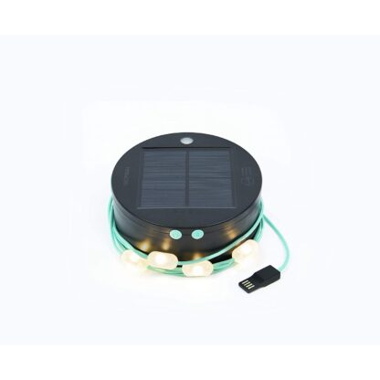 MPOWERD Luci Solar String Lights + Phone Charger with 100 Lumens