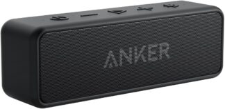 Anker soundcore 2 Bluetooth Speaker, 24H Playtime, Bluetooth 6