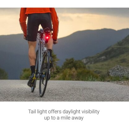 Garmin Varia RTL510, Bike/Cycling Radar Tail Light, Alerts for Rear-Approaching Vehicles
