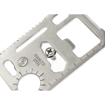 11-in-1 Multi-Function Survival Tool Credit Card Size