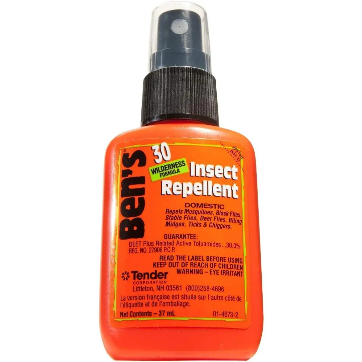 Ben's 30% DEET Mosquito, Tick and Insect Repellent, 37ml Pump, Pack of 4