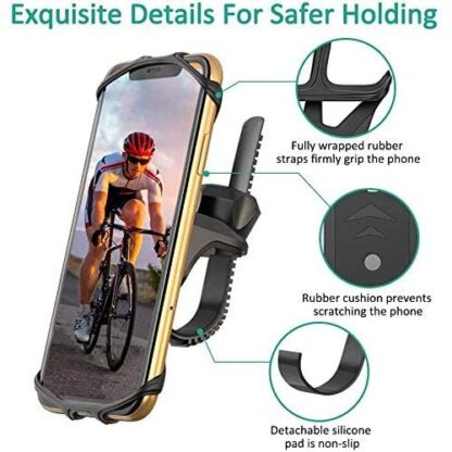 TEUMI Bike Phone Mount, 360° Rotatable