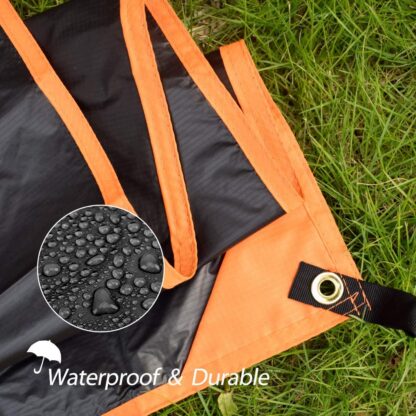 GEERTOP 1-4 Person Ultralight Waterproof Tent Tarp Footprint Ground Sheet Mat for Camping Hiking Picnic
