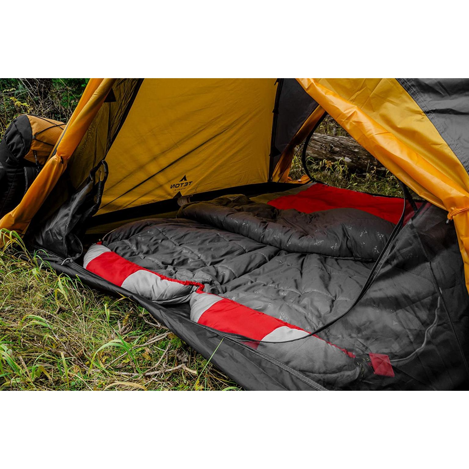 TETON Sports Tracker Ultralight Double Sleeping Bag HalifaxTrails